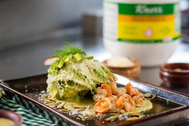 Shrimp Caesar Salad con Knorr